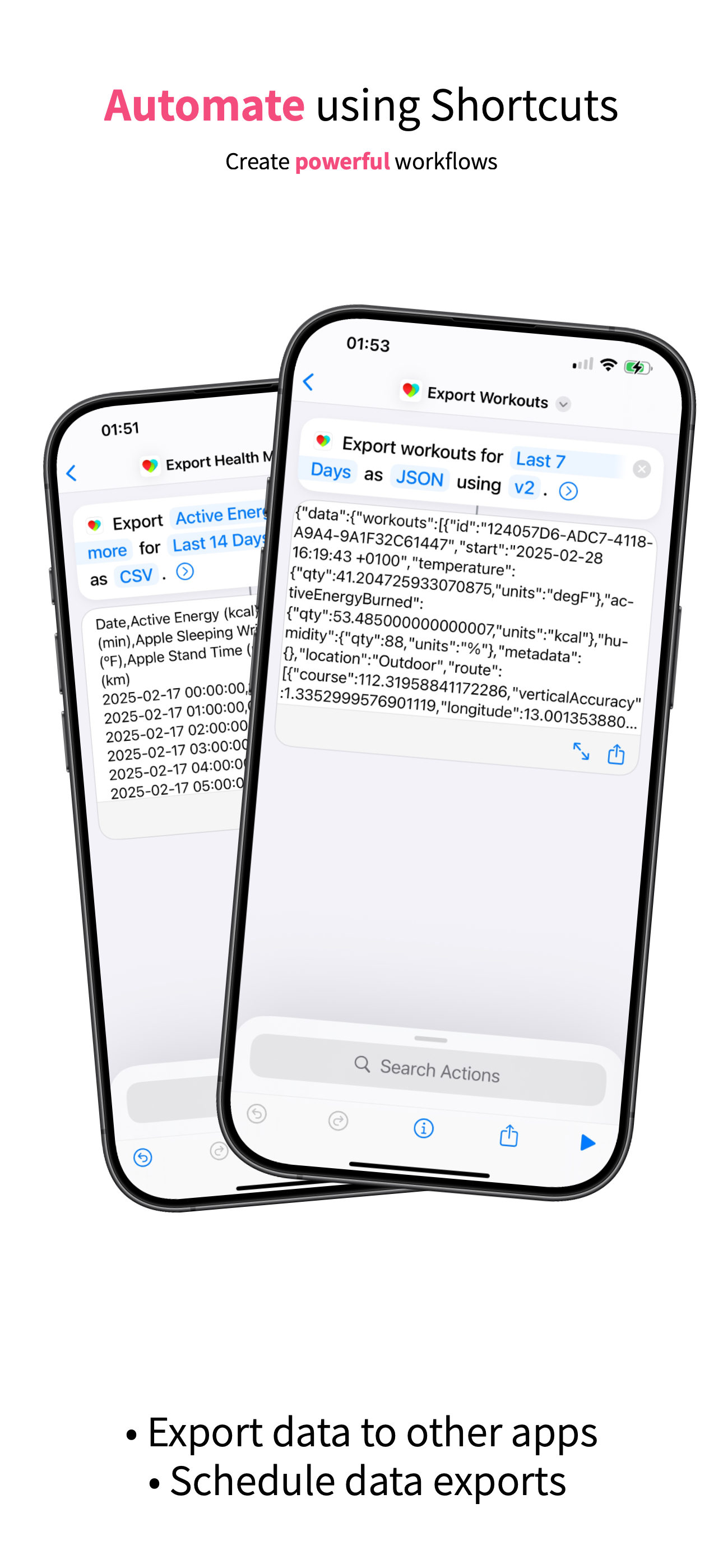 Health Auto Export screenshot 7